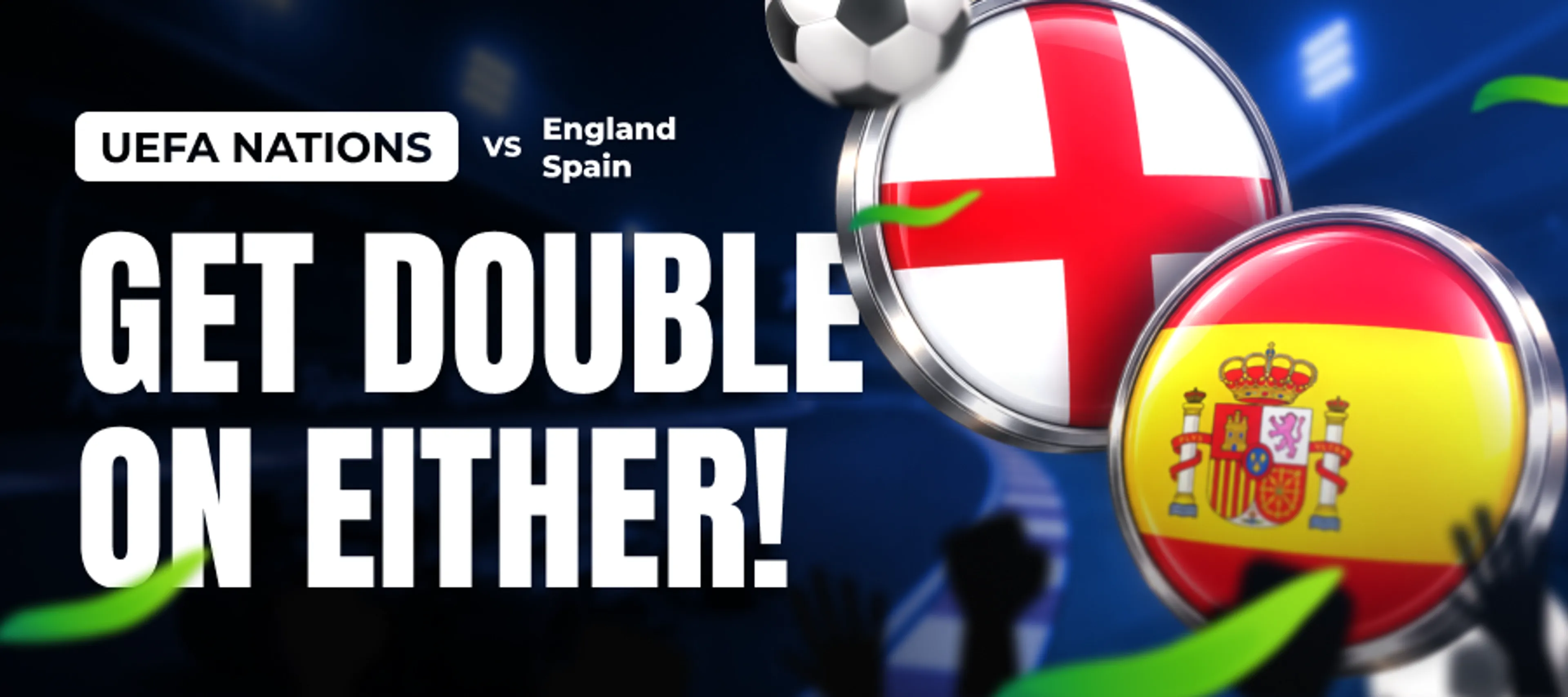 Double Profit - England v Spain