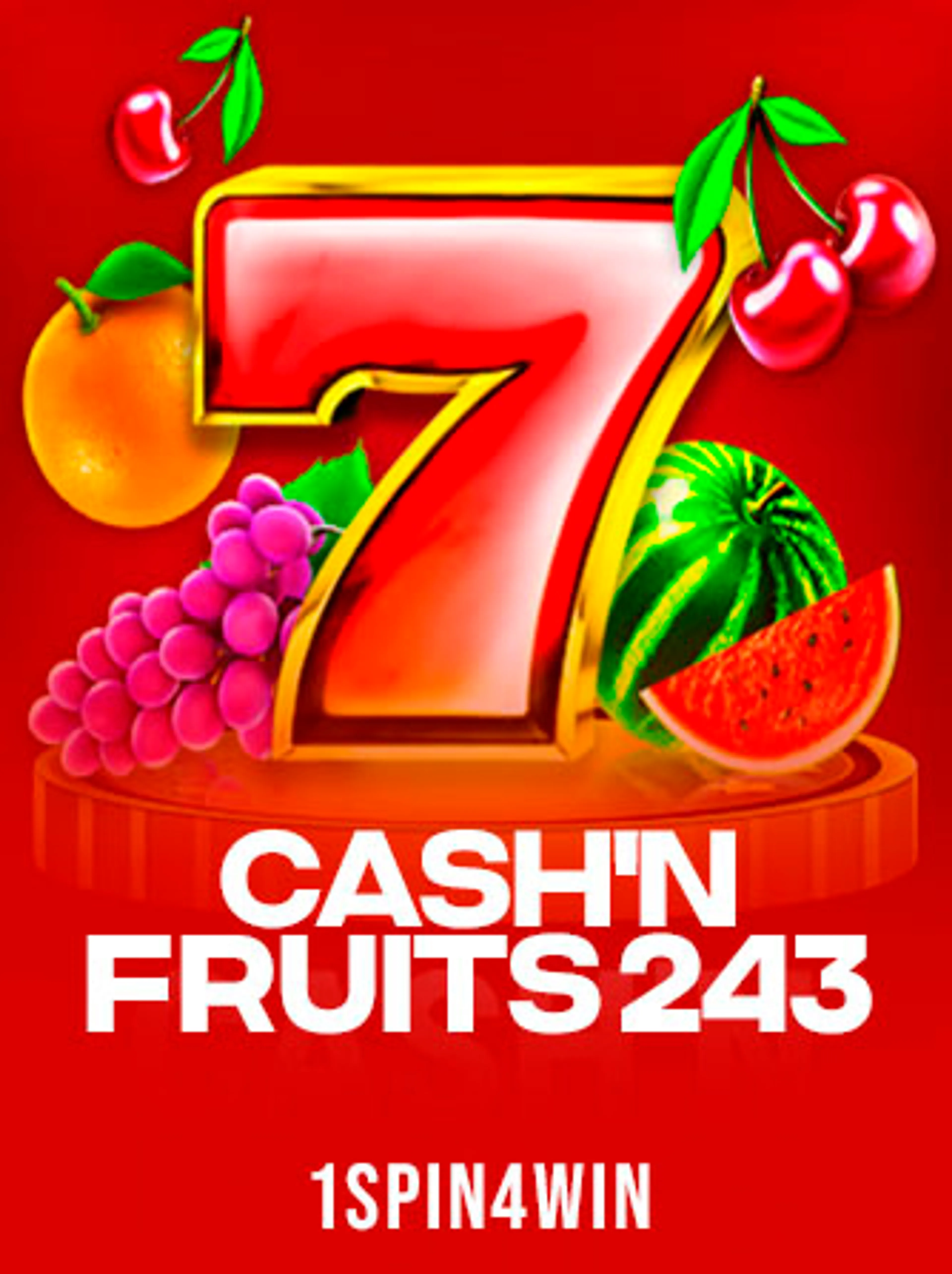 Play Cash'n Fruits 243 Slot by 1spin4win