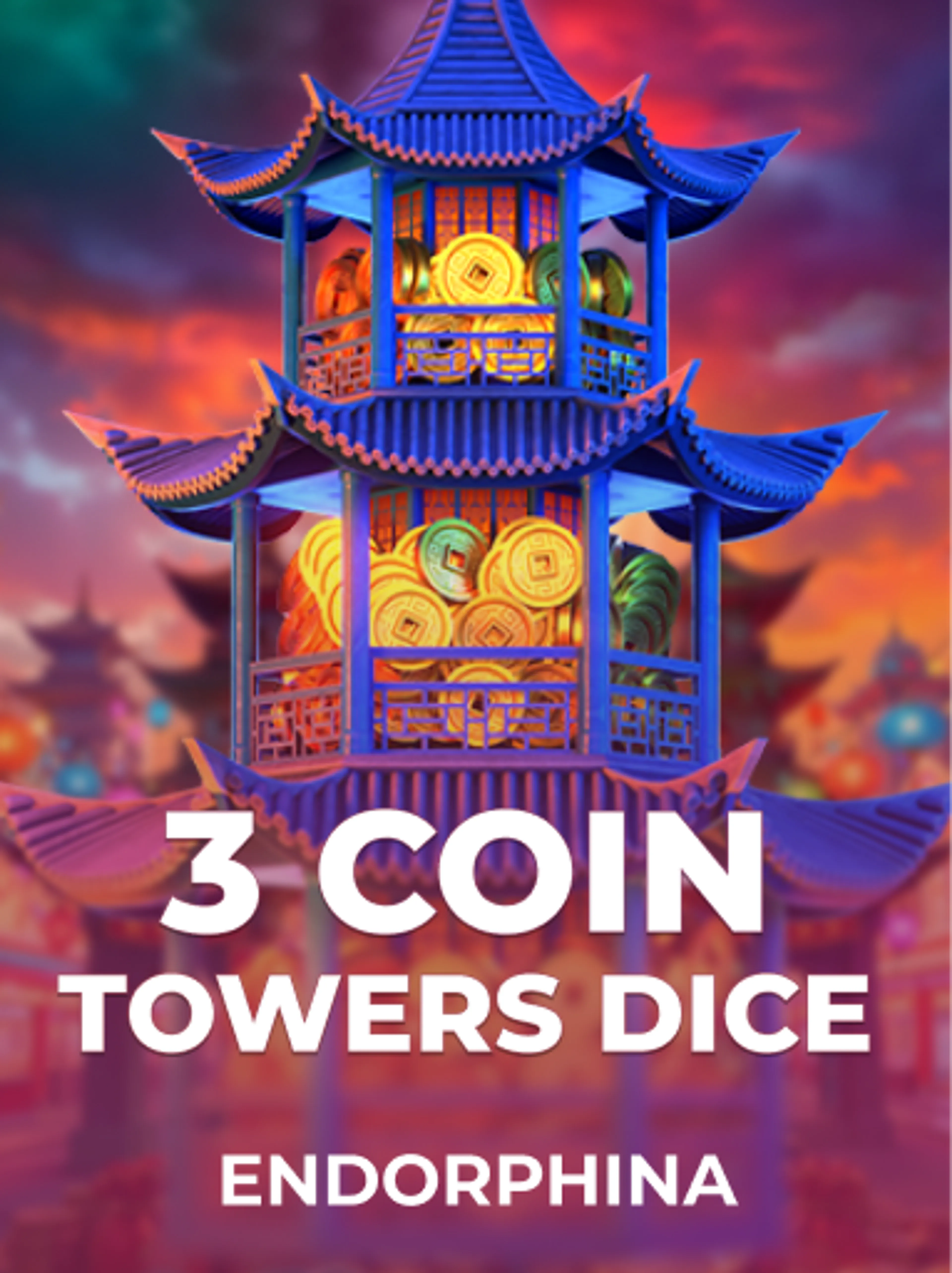 Play 3 Coin Towers Dice Slot by Endorphina