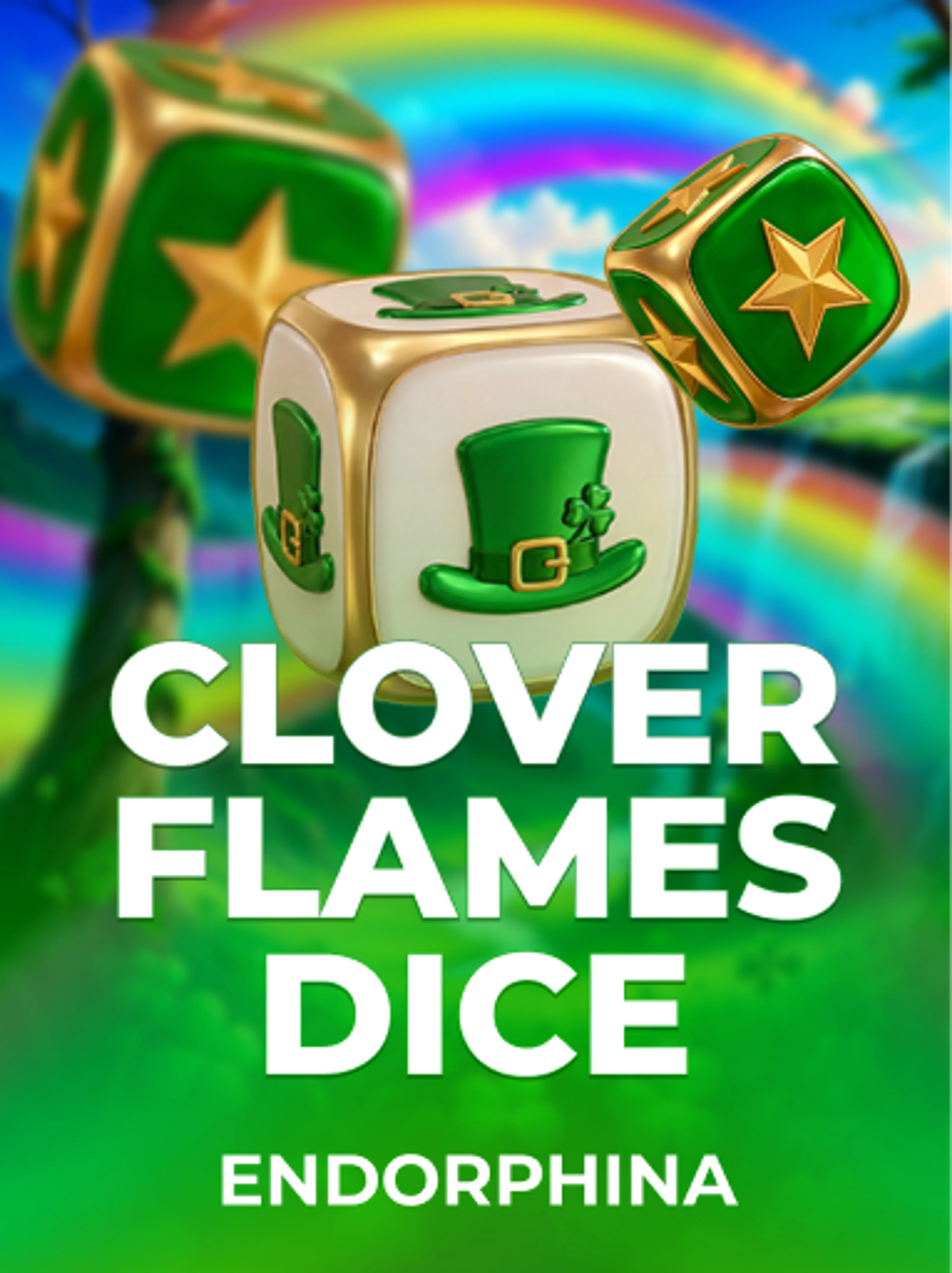 Clover Flames Dice