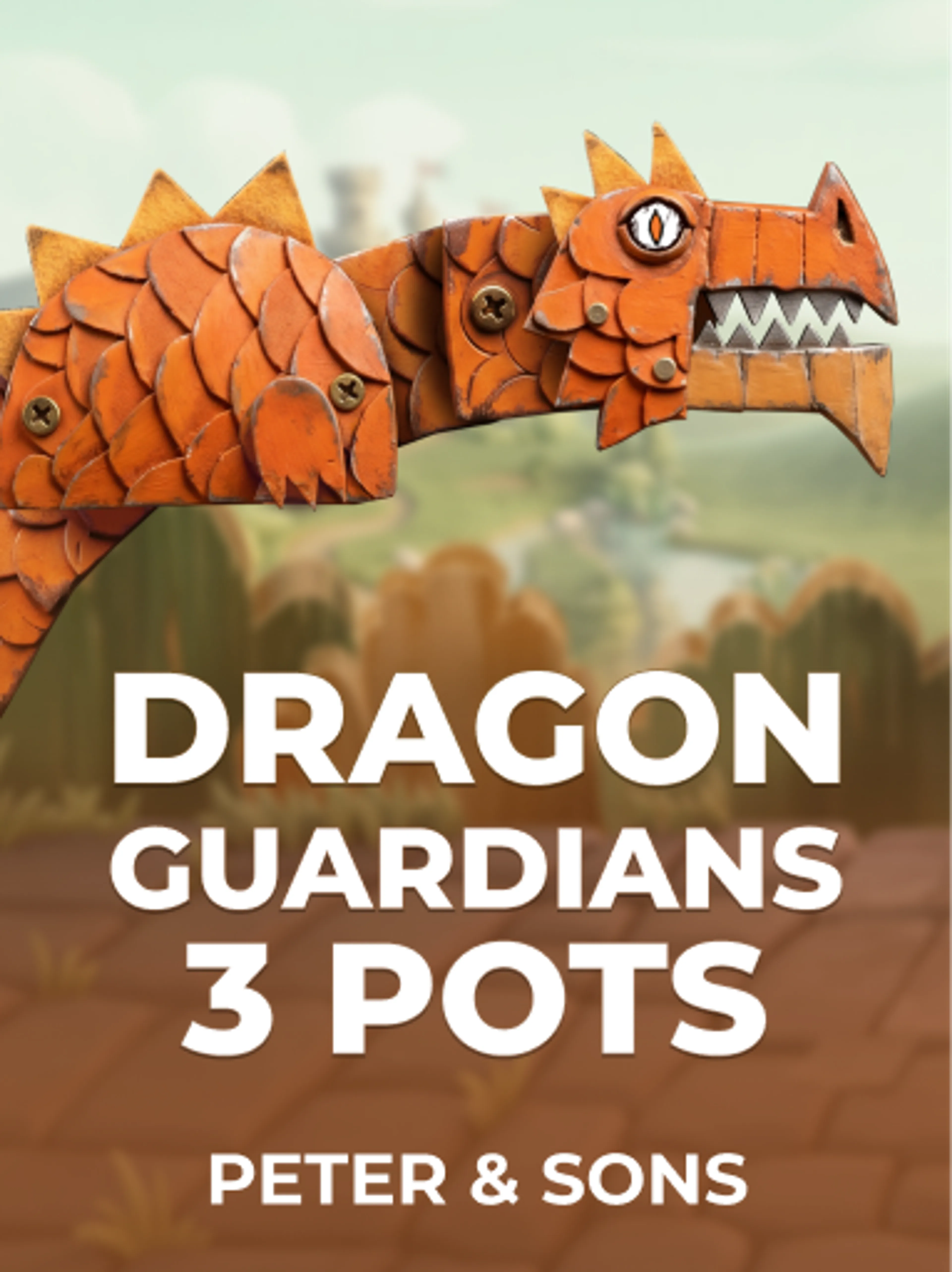 Dragon Guardian: 3 Pots