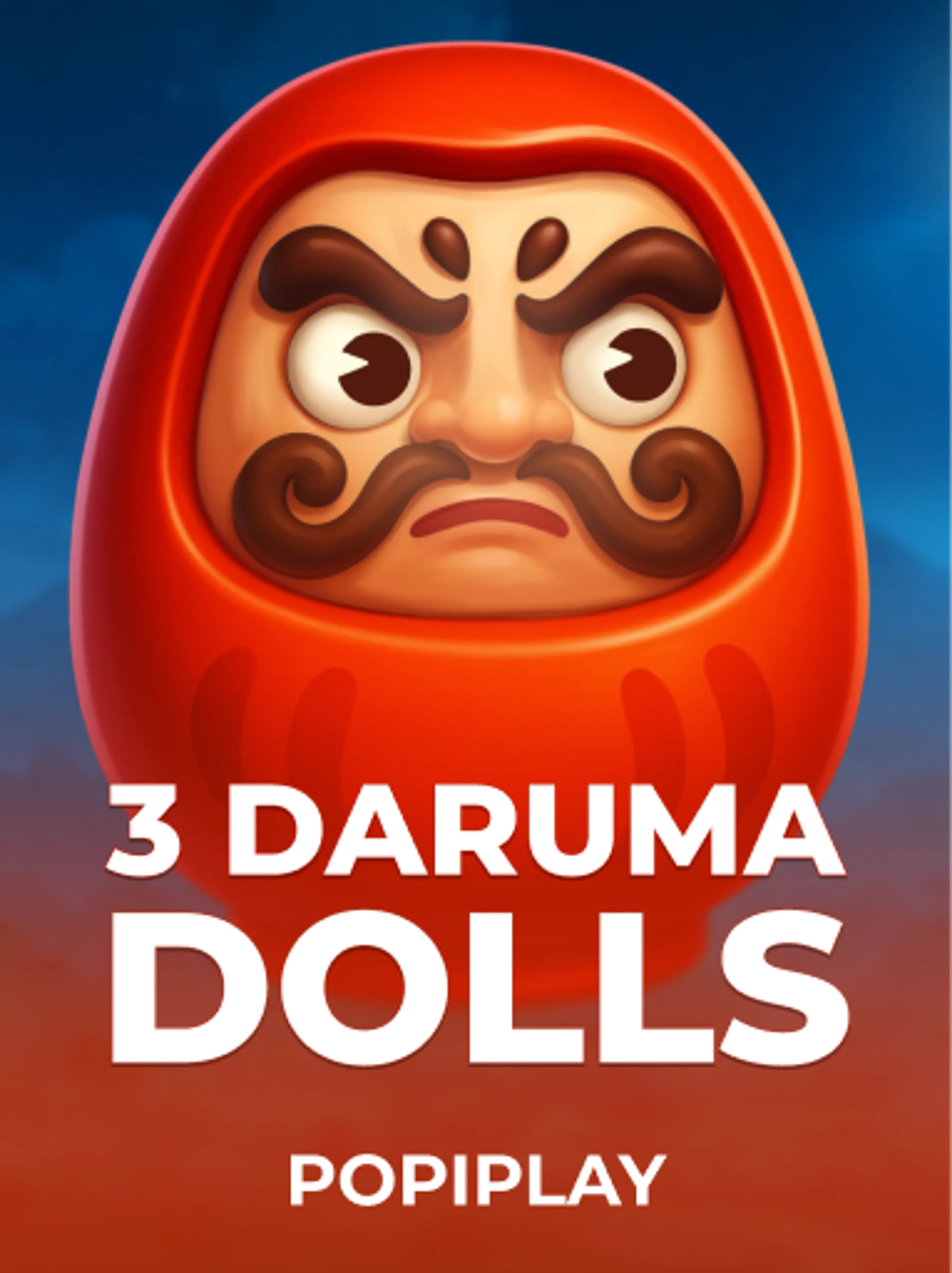 3 Daruma Dolls