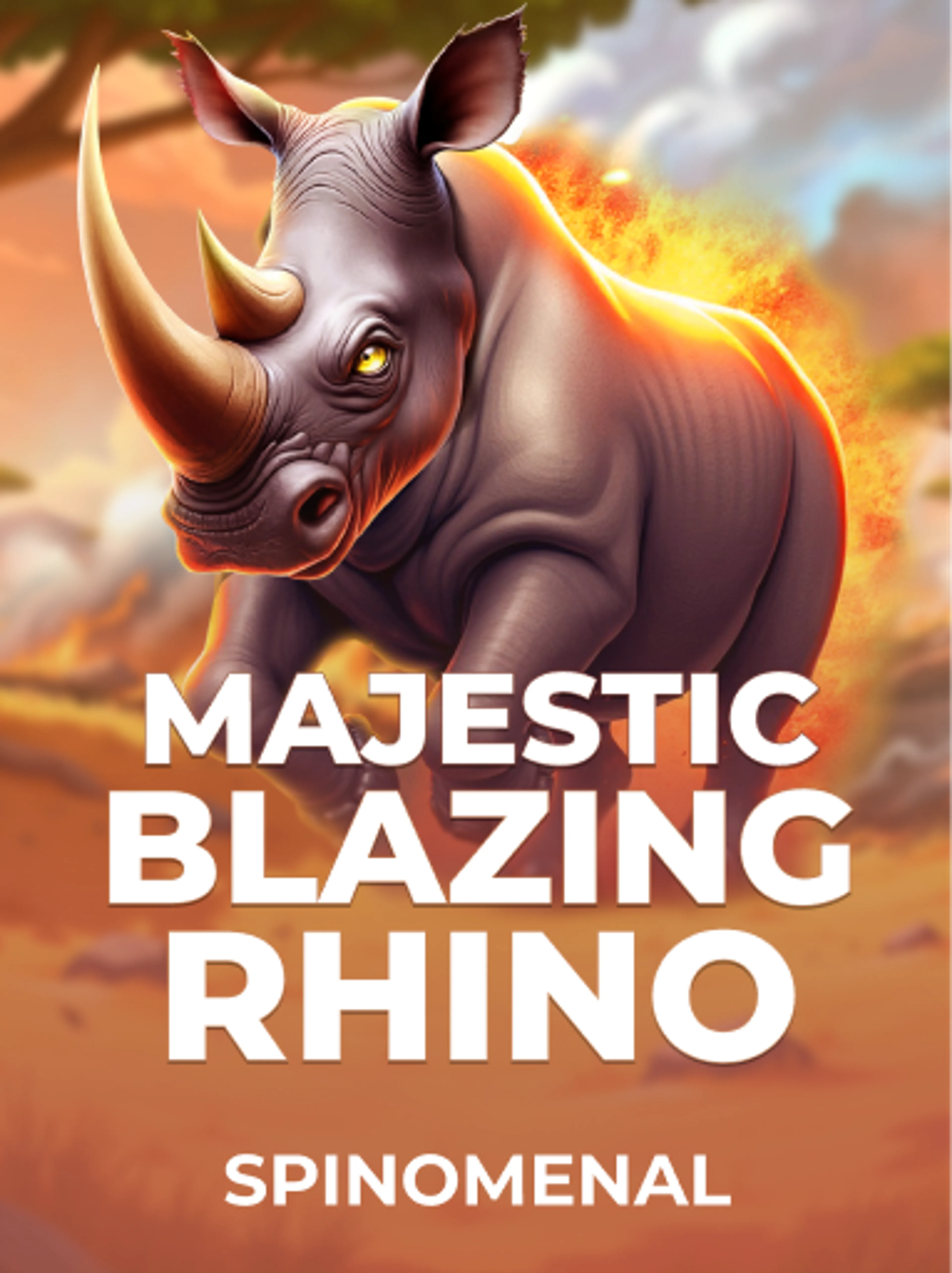 Majestic Blazing Rhino