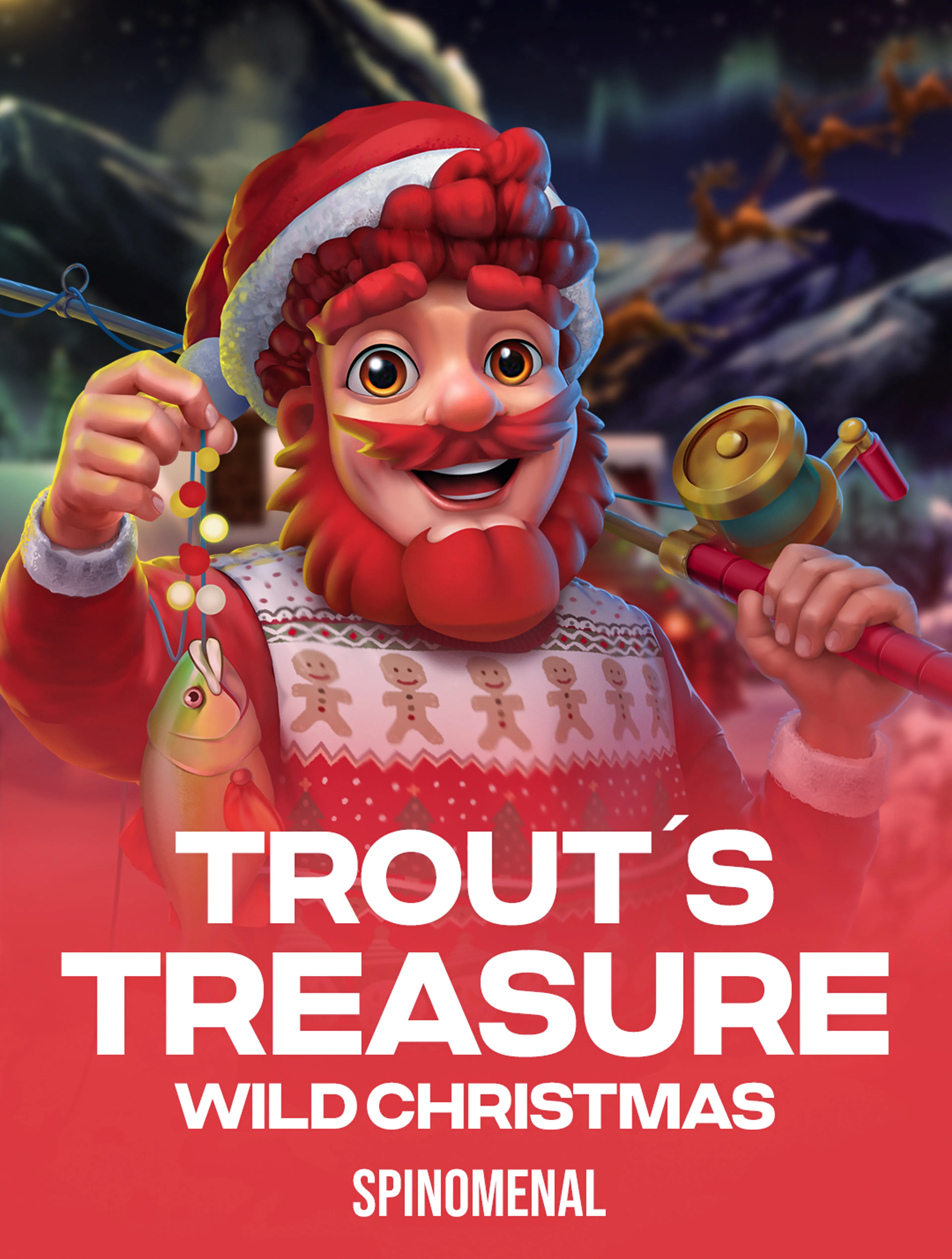 Играйте в слот Trout's Treasure - Wild Christmas от Spinomenal
