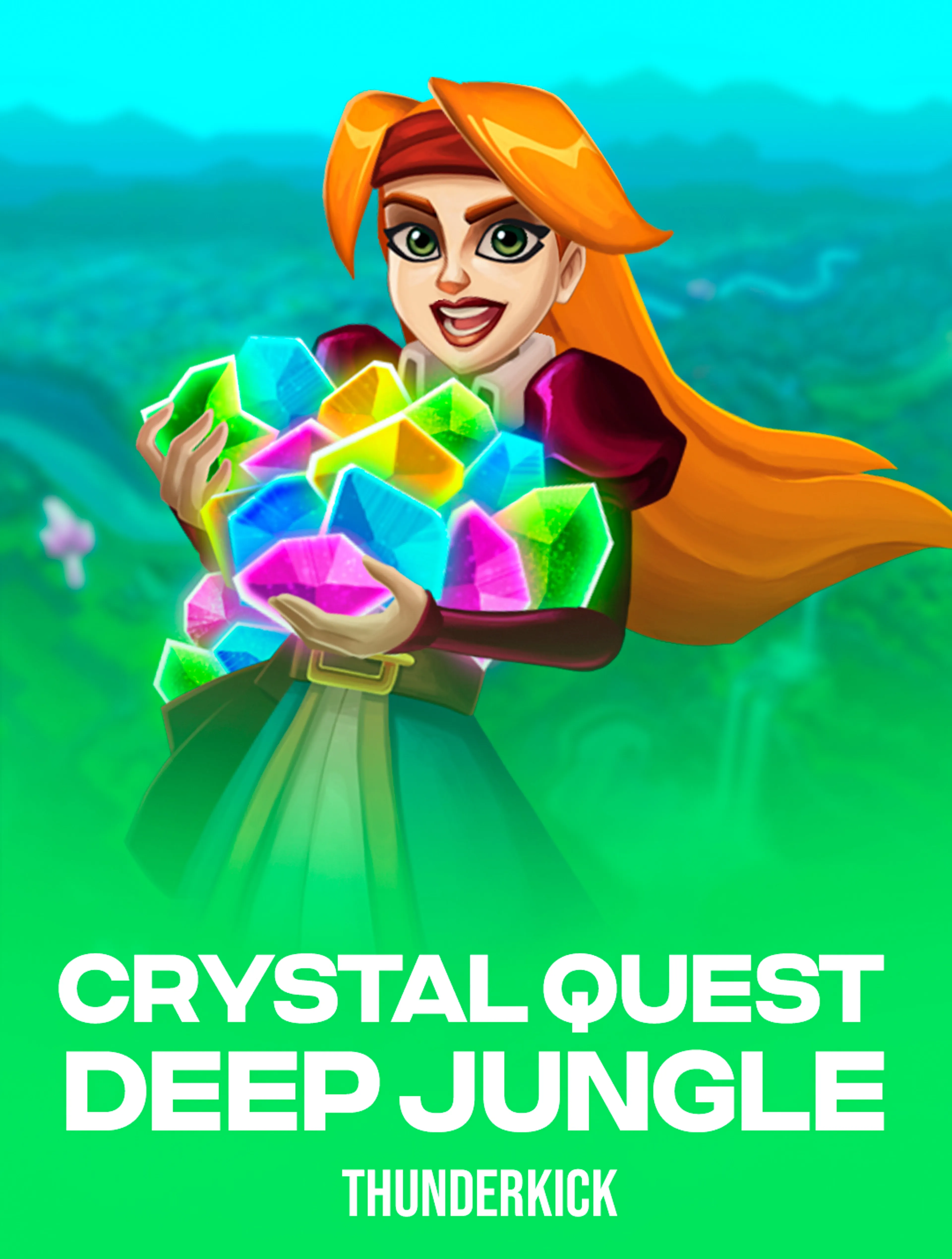 Play Crystal Quest: Deep Jungle Slot by Thunderkick