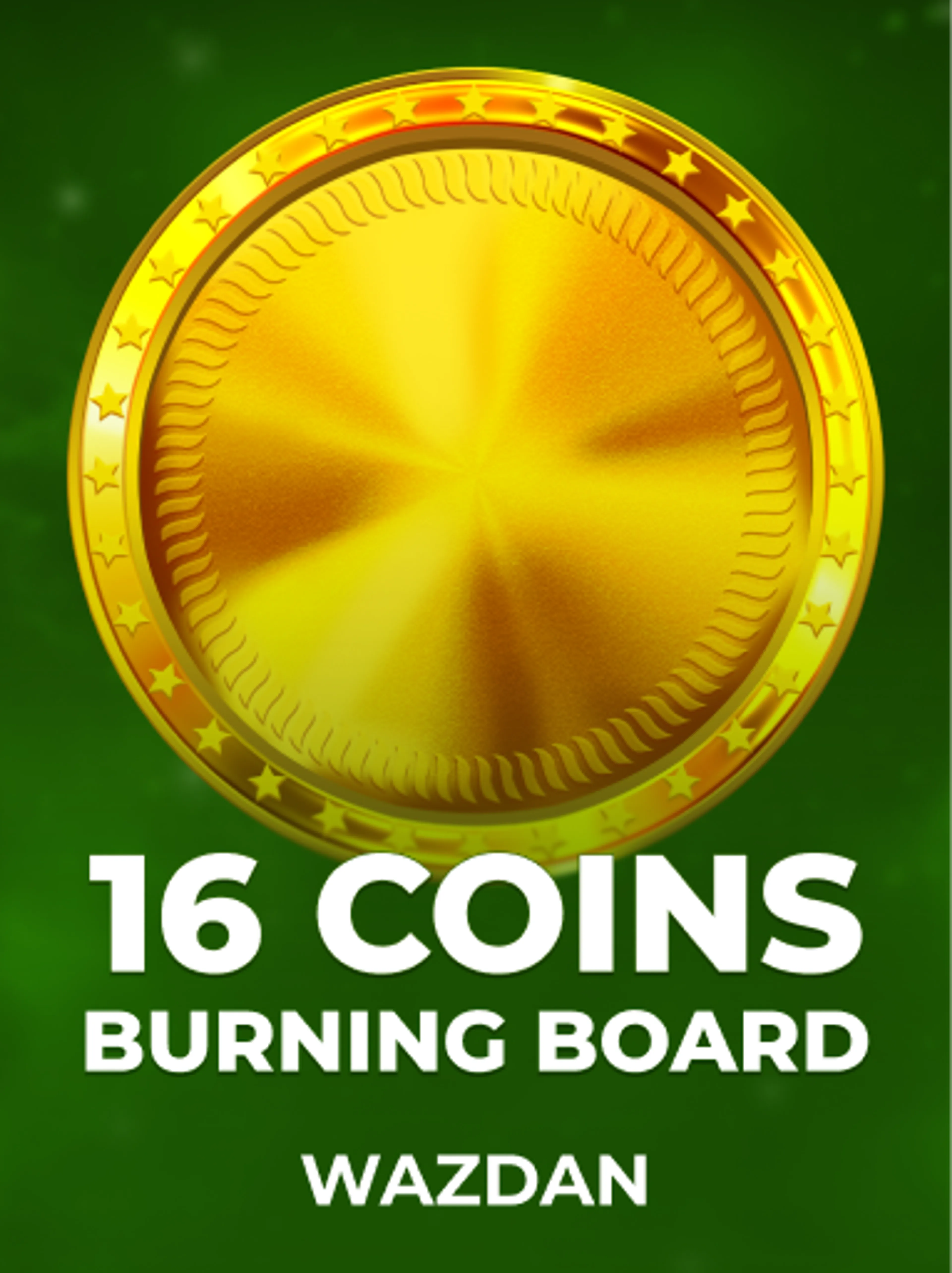 VoltEnt (Wazdan) tarafından sunulan 16 Coins Burning Board Slot Oyununu Oyna