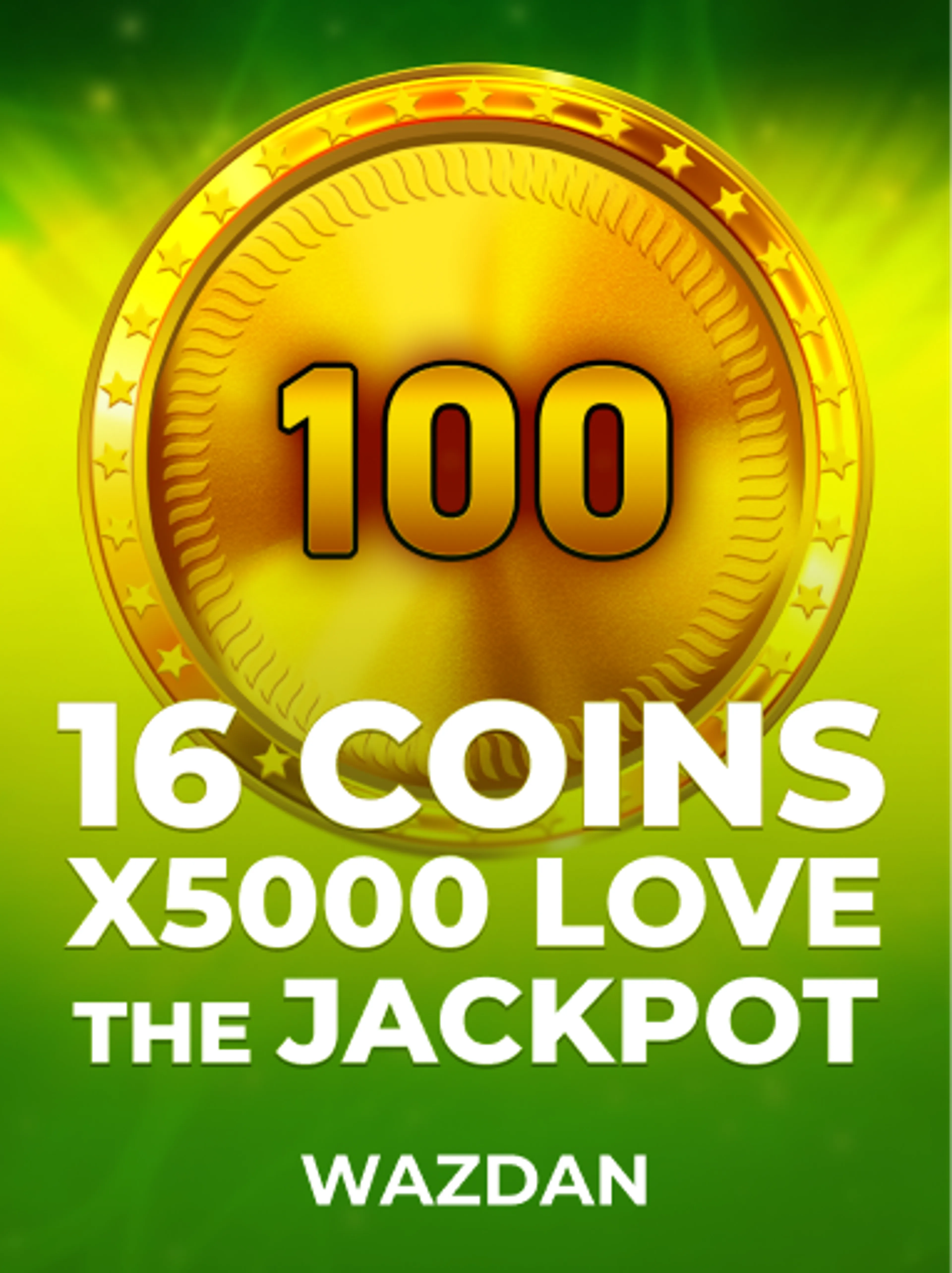 16 Coins x5000 Love the Jackpot