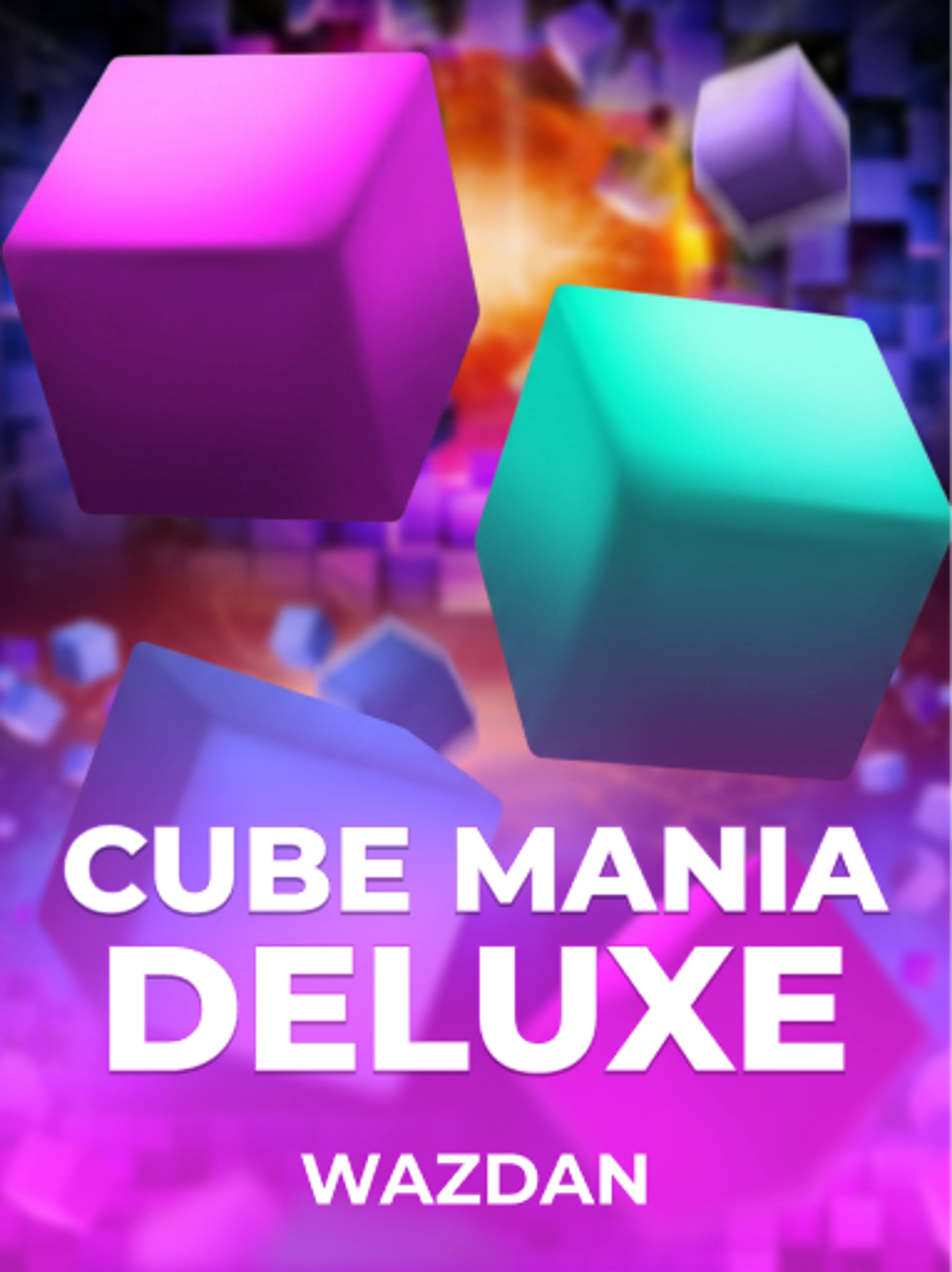 VoltEnt (Wazdan) tarafından sunulan Cube Mania Deluxe Slot Oyununu Oyna