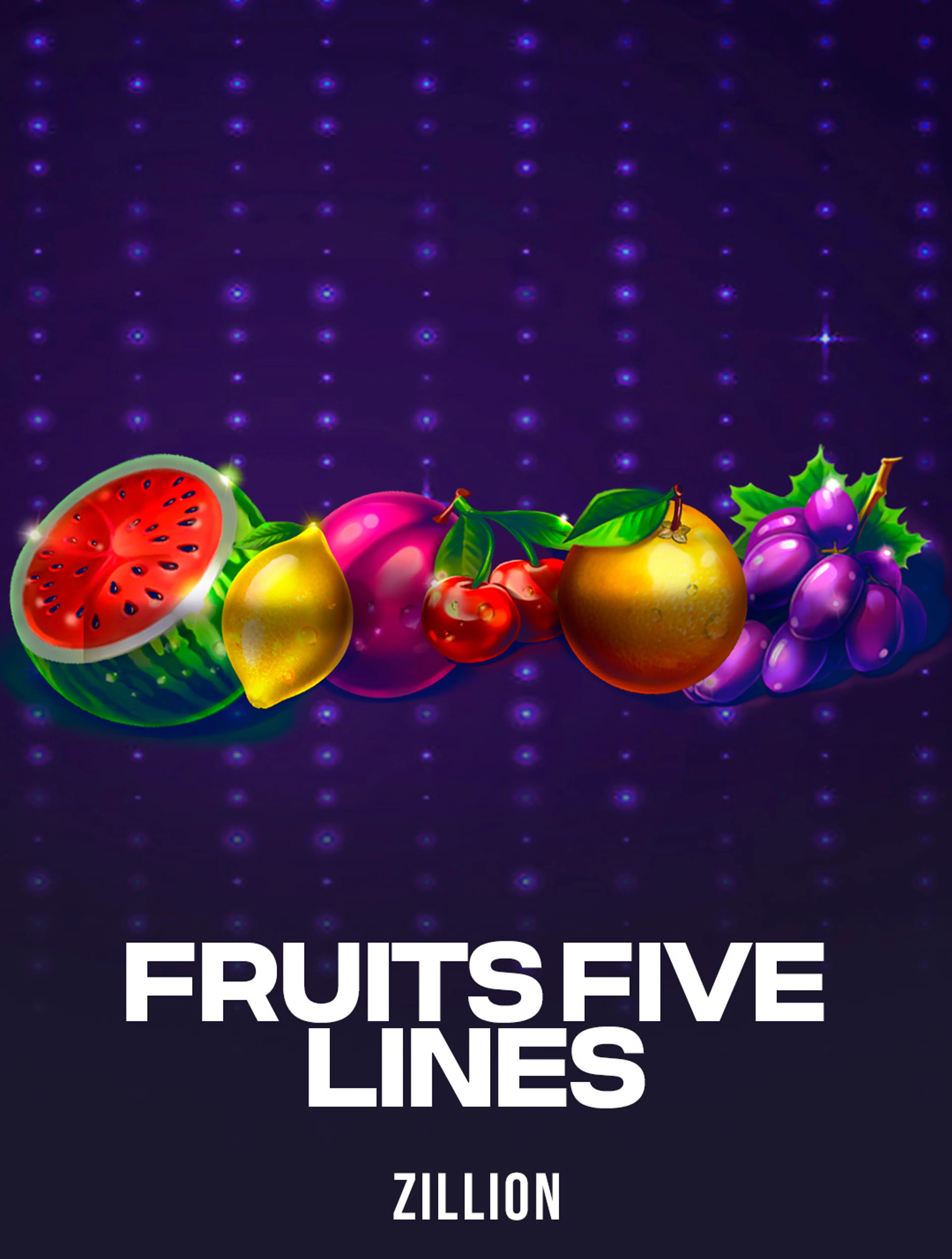 Играйте в слот Fruits Five Lines от Zillion